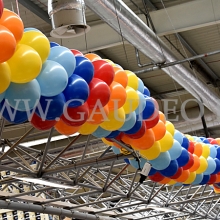 Girlanda balonowa.