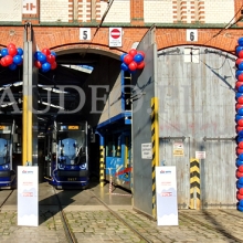 Dekoracje z balonów- MPK Wrocław.