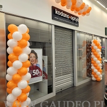 Balonowa dekoracja wejścia Ferio Gaj.
