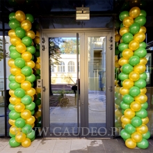 Kolumny balonowe na Krzykach.