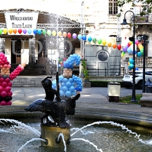Krasnale z balonów we Wrocławiu.