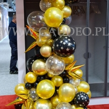 Organiczna kolumna balonowa.
